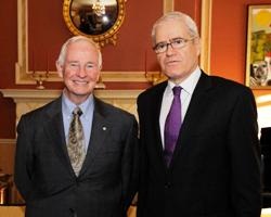 The Ambassador Mr. Eleftherios Anghelopoulos has presented his credentials to the Right Honourable David Johnston, Governor General of Canada