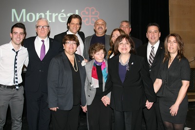 Commemoration of the International Holocaust Remembrance Day, Montreal, 27.1.2014: The State of Israel and Yad Vashem honour Angelo Chalikias as Righteous Among the Nations