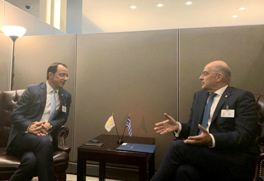 Statement of the Minister of Foreign Affairs, Nikos Dendias, following his meeting with the Cypriot Minister of Foreign Affairs, Nikos Christodoulides (New York, 23 September 2019)