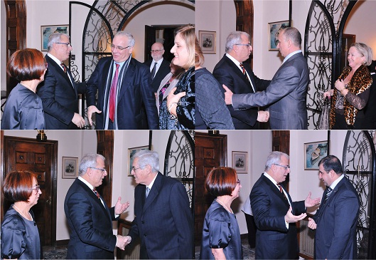 Christmas reception at the Greek Ambassador’s residence (19-12-2013)