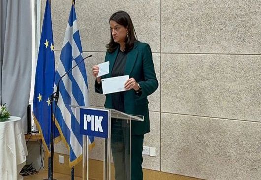 Επίσκεψη στην Κύπρο της Υπουργού Εσωτερικών της Ελλάδος κας Νίκης Κεραμέως. Ενημέρωση για την επιστολική ψήφο (Λευκωσία, 26 Ιανουαρίου 2024)