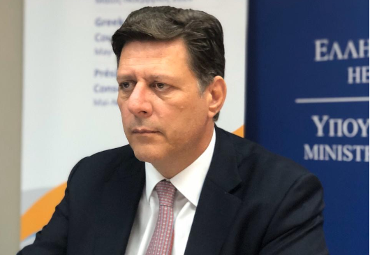 Presentation of the priorities of the Greek Chairmanship of the Council of Europe by Alternate Minister of Foreign Affairs Miltiadis Varvitsiotis (12 May 2020)