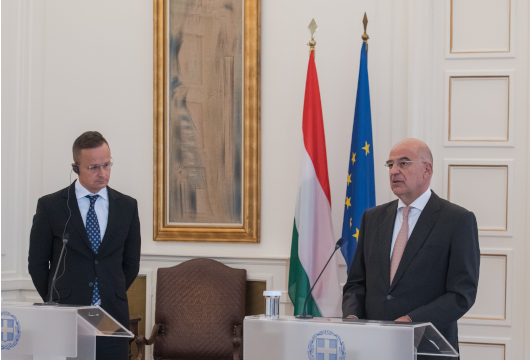 Minister of Foreign Affairs Nikos Dendias’ statements, following his meeting with Hungarian Foreign Minister, Péter Szijjártó (Athens, 01.10.2021)