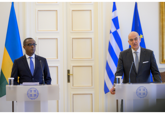 Minister of Foreign Affairs Nikos Dendias’ statement following his meeting with Minister of Foreign Affairs and International Cooperation of Rwanda, Vincent Biruta (20.05.2022)