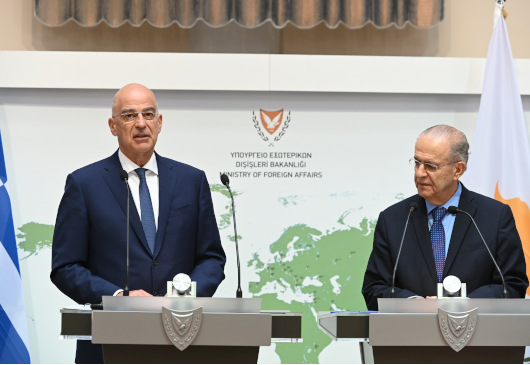 Minister of Foreign Affairs Nikos Dendias’ statements following his meeting with Minister of Foreign Affairs of Cyprus, Ioannis Kasoulides (Nicosia, 28.07.2022)