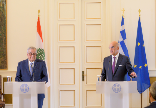 Minister of Foreign Affairs Nikos Dendias’ statements following his meeting with the Minister of Foreign Affairs of the Republic of Lebanon, Abdallah Bou Habib (Athens, 11.11.2022)