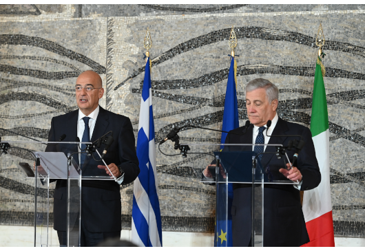 Minister of Foreign Affairs Nikos Dendias’ statements following his meeting with Italian Deputy Prime Minister and Foreign Minister, Antonio Tajani (Rome, 16.11.2022)