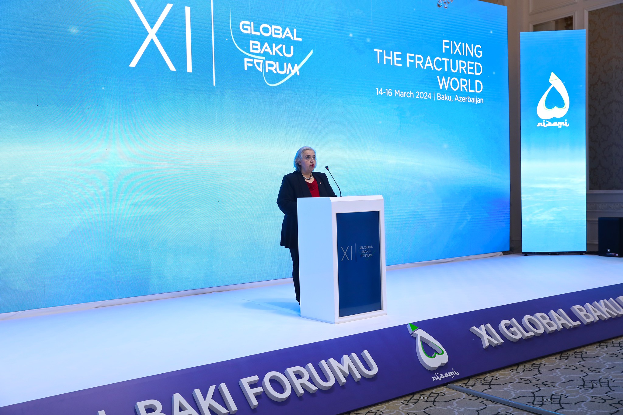 Political consultations between the Greek Deputy Foreign Minister, Alexandra Papadopoulou and her counterpart in Azerbaijan, Deputy Foreign Minister, Fariz Rzayev (Baku,13.03.2024)