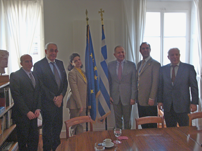 Meeting with a delegation of the Jewish  Organization “B’ Nai  B’ rith International”, in the framework of the 28th Human Rights Council, Geneva, 12 March 2015