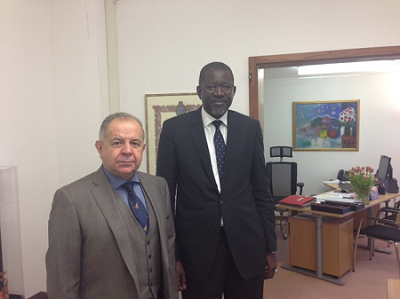 Ambassador Alexandris meets IFRC SG Mr. As Sy