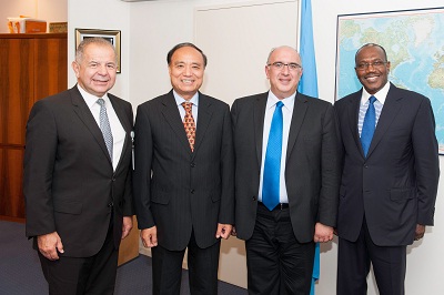 Deputy Minister of Infrastructure, Transportation and Networks visits ITU Headquarters in Geneva (9-10 October 2014)