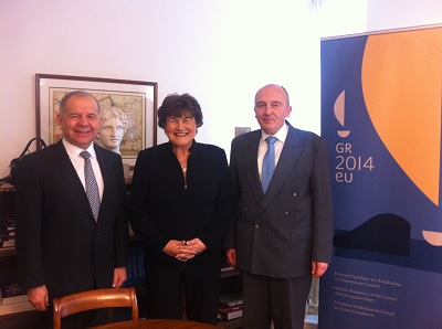 Visit by Regional Director of WHO for EuropeMrs Suzana Jakab