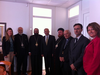 27th HUMAN RIGHTS COUNCIL - MEETING WITH DELEGATION REPRESENTING ALL CHRISTIAN DOGMAs