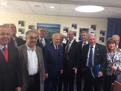 President Papoulias visits CERN and the United Nations Office in Geneva (UNOG)