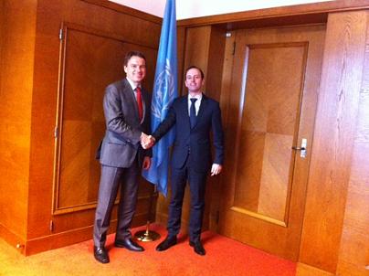 Visit of Chairman of Athens Transport Organization to UNECE (Geneva, 10.11.2014)