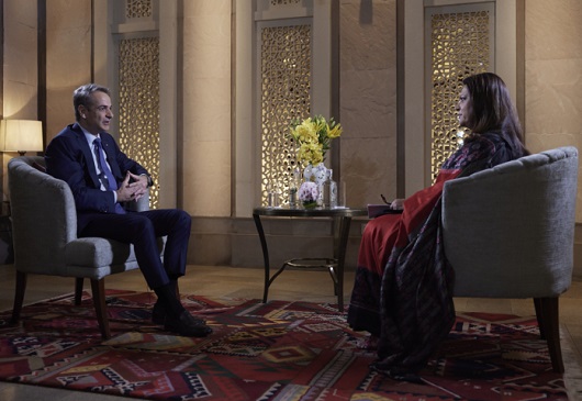 Prime Minister Kyriakos Mitsotakis’ interview on “Times Now” TV station with journalist Navika Kumar (22/2/2024)