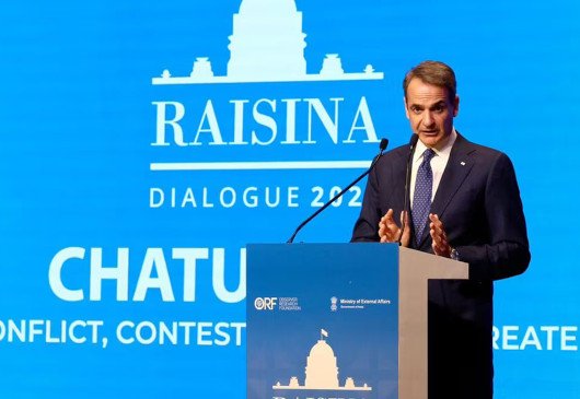 Prime Minister Kyriakos Mitsotakis’ speech at the inaugural session of the annual conference ‘Raisina Dialogue’, in India 