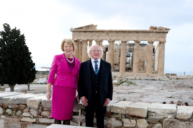 President of Ireland in Athens