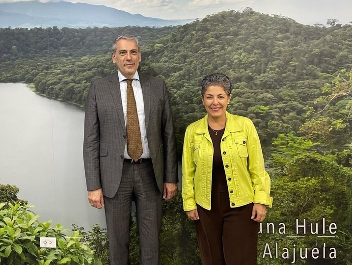 Συνάντηση εργασίας Πρέσβεων Ελλάδας και CostaRica.