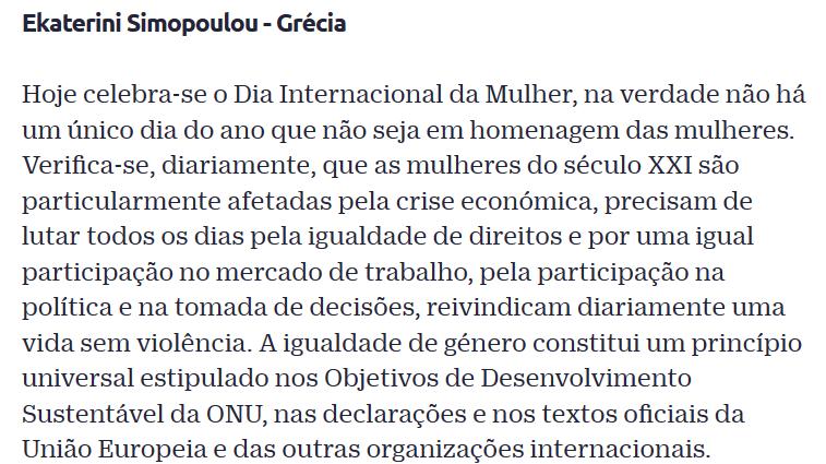 The Embassy had a contribution to the special edition of the daily Diario de Noticias, commemorating the International Day of Women 8.3.18