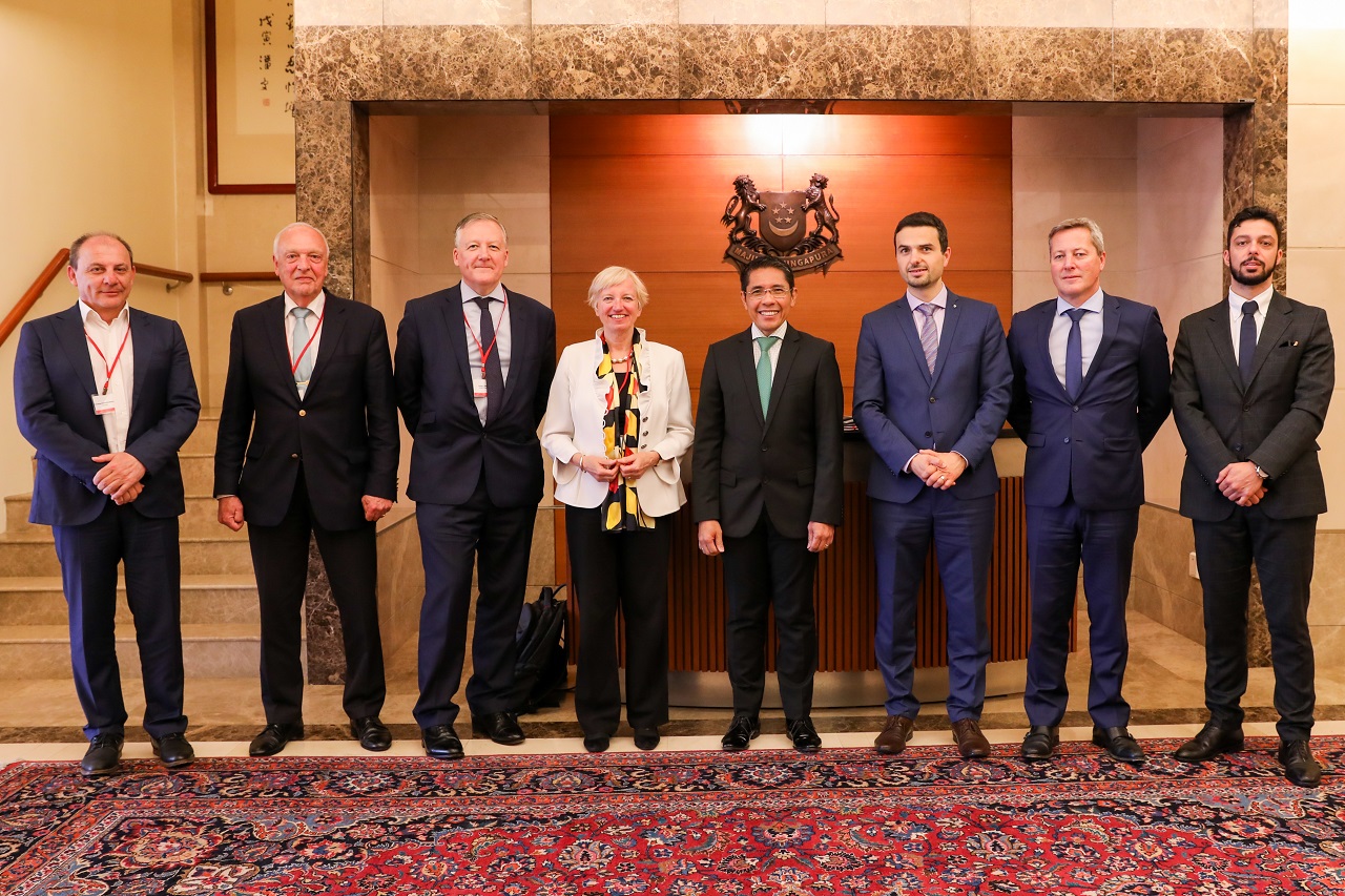 The Members of the Hellenic Parliament Mr Karagiannidis and Mr Salmas were in Singapore (6-9 May 2019)