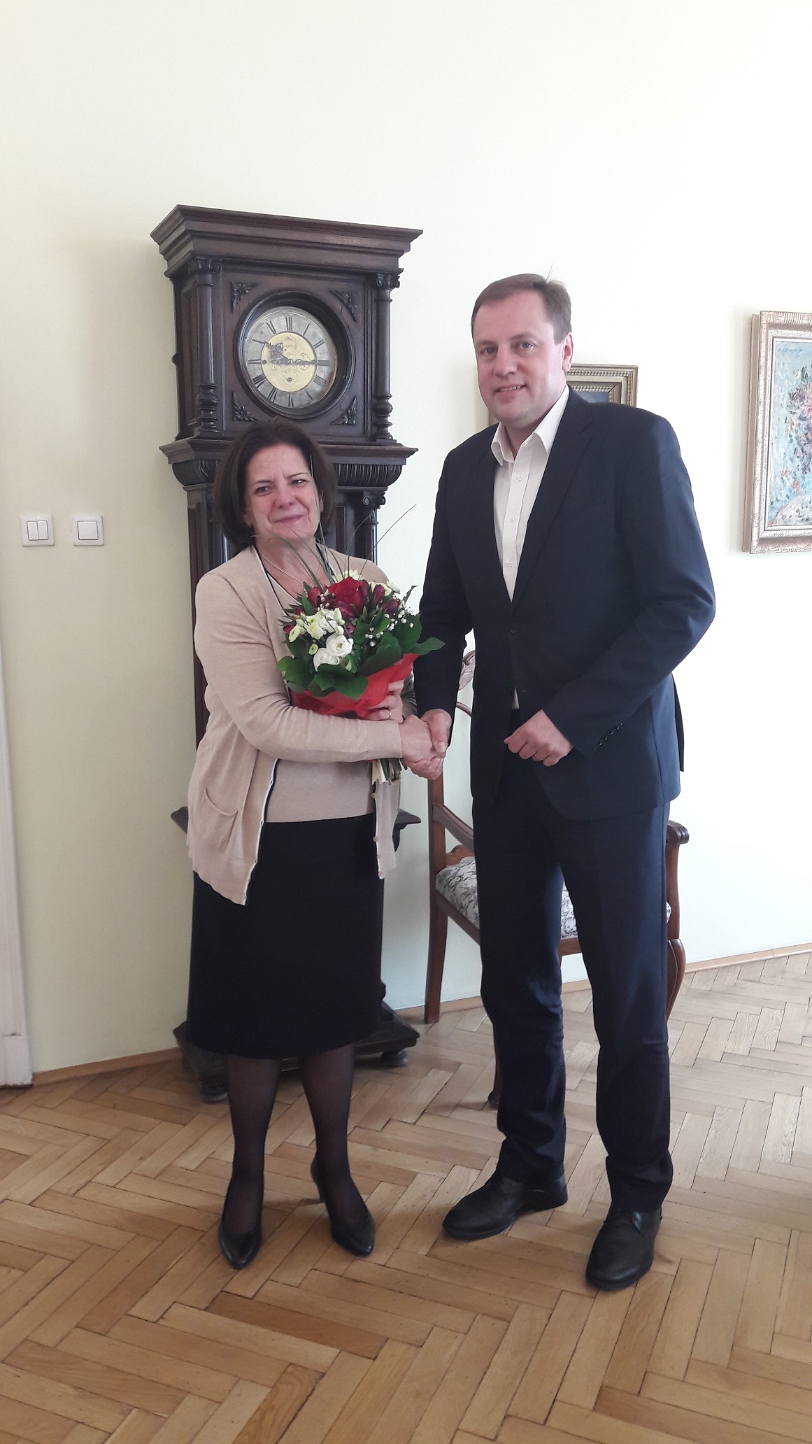 Meeting of Ambassador with the Mayor of Bratislava-Stare Mesto