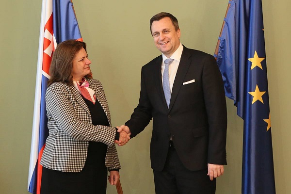 Ambassador Marinakis was received by the President of the Slovak National Council Mr. Andrej Danko