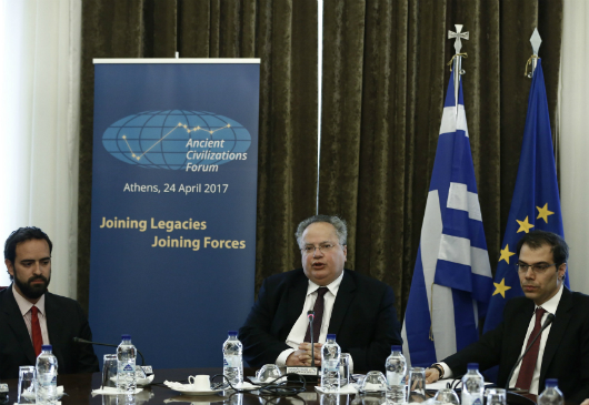 Foreign Minister N. Kotzias' statement on the Ancient Civilizations Forum  