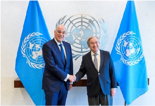 Minister of Foreign Affairs Nikos Dendias’ statement to journalists following his meeting with UN Secretary-General António Guterres (New York, 16.03.2023)