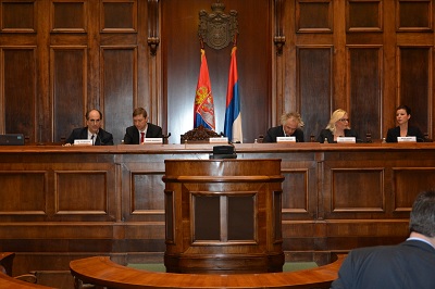 Učešće Ambasadora Grčke na konferenciji u Skupštini Srbije (Beograd, 18.6.2014)