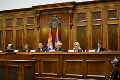 Učešće Ambasadora Grčke na konferenciji u Skupštini Srbije (Beograd, 18.6.2014)