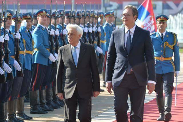 Zvanična poseta predsednika Republike Grčke g-dina Prokopiosa Pavlopulosa Beograd