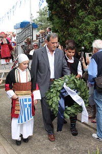 Pomen grčkim vojnicima stradalim u Prvom svetskom ratu u Pirotu