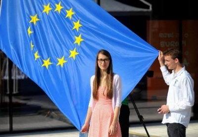 Manifestacija posvećena omladini u okviru grčkog Predsedavanja Savetu EU (Beograd,11. april 2014.)