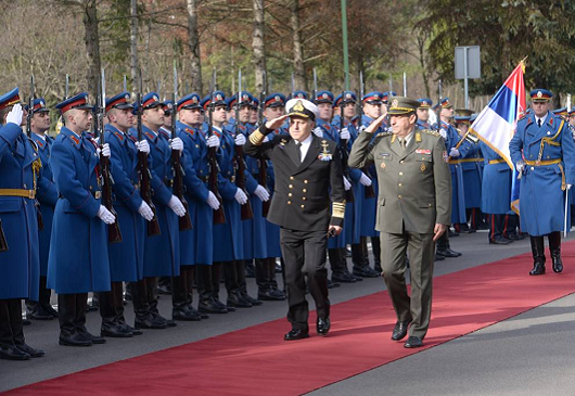 Zvanična poseta Srbiji načelnika Generalštaba nacionalne odbrane Grčke (24.-26.02.2016)