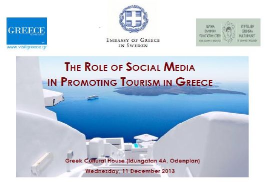 The role of Social Media In Promoting Tourism in Greece