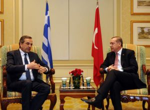 Samaras and Erdogan meet, discuss 'all issues'