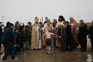 Annual blessing of the waters in Margate